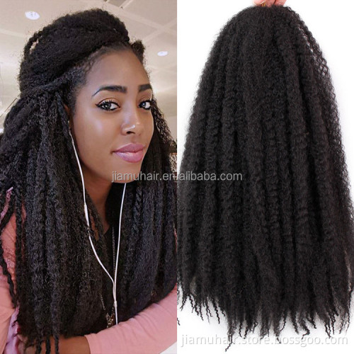 Marley Braids Hair Extension 18 inch Afro Twist Braid Synthetic Crochet Hair  Wholesale
